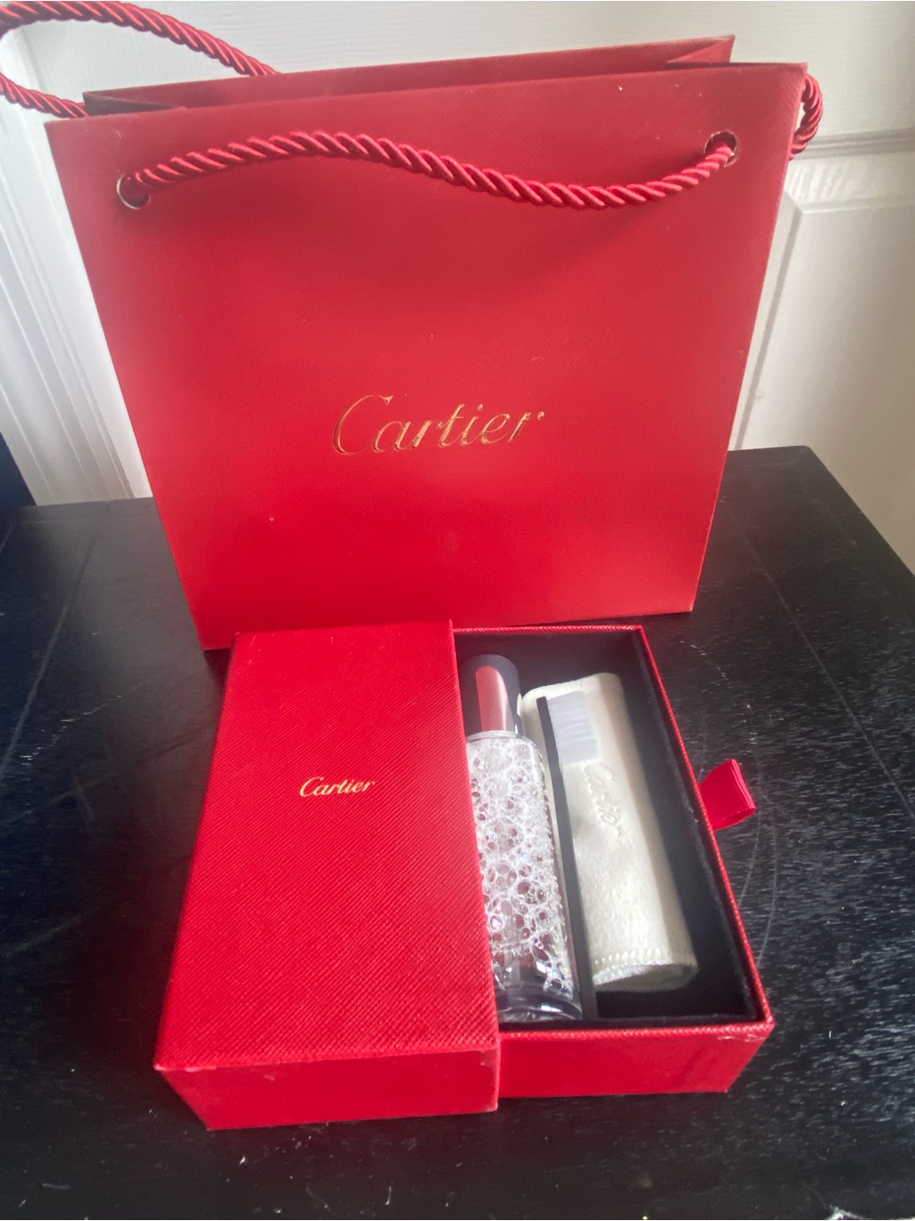 Nwot Cartier Jewelry Cleaning Set